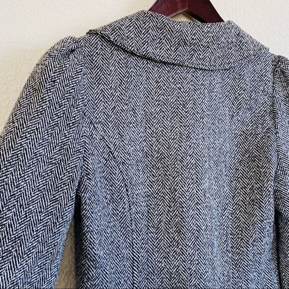 Vintage Pepper Houndstooth A-Line Jacket Sz S - Picture 6 of 9